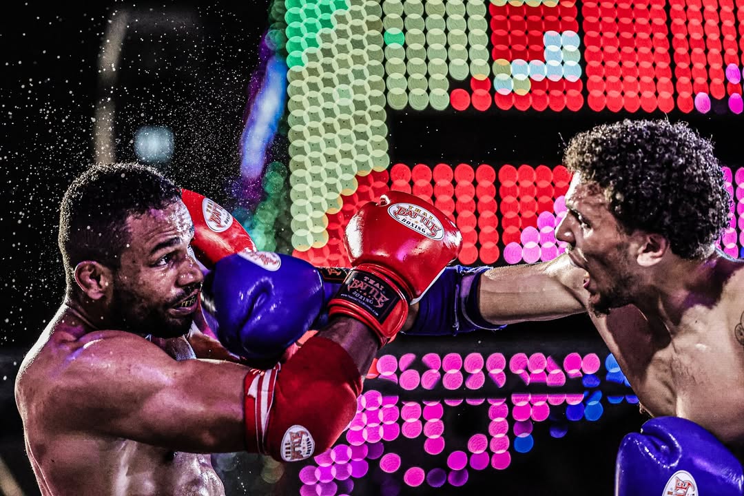 Josh Thomas fight action